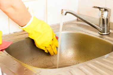 Evye temizleme işlemi