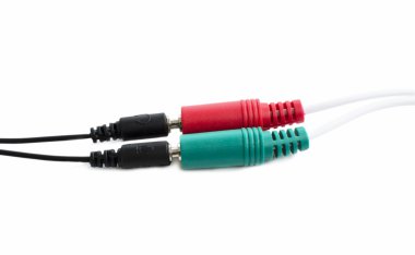 Bağlantı ses adaptörü konektörüne