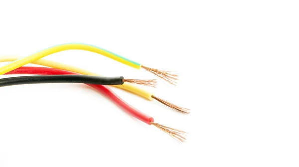 Wires of different colors — Stock Photo, Image