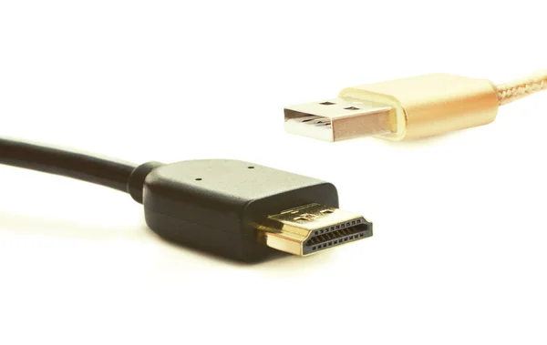 HDMI и USB — стоковое фото