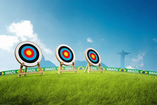 Giochi olimpici di tiro con l'arco — Foto Stock