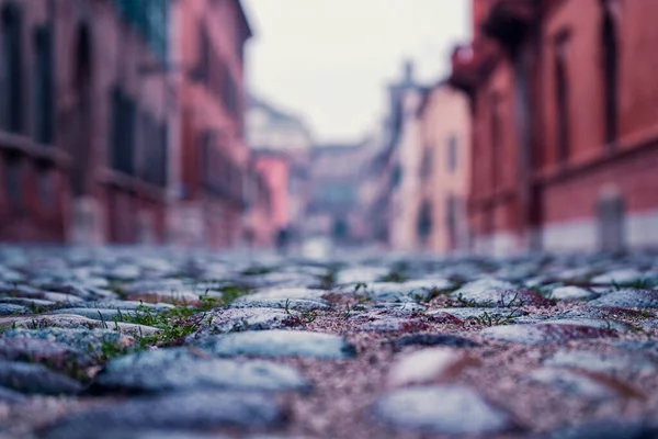 Ökengatan Ferrara Italien Nedstängningen — Stockfoto
