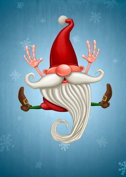 Buon Natale elfo — Foto Stock