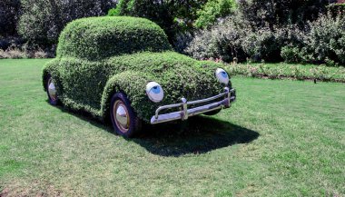 A car in a Gardaland theme park clipart