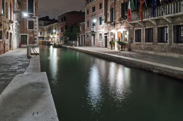 Wieczór w Wenecji. Włochy — Zdjęcie stockowe