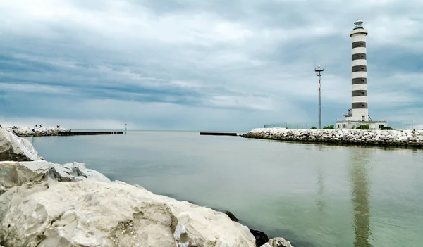 Lido di Jesolo lighthouse Stock Picture