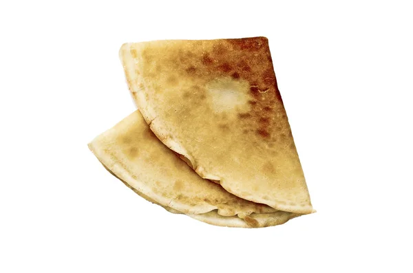 Isolerade läckra pannkakor — Stockfoto