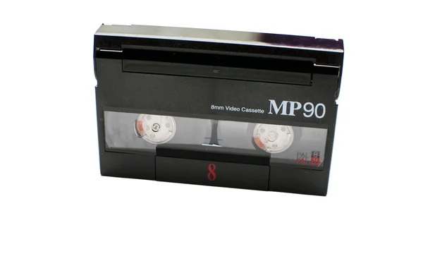 Geïsoleerde video cassette — Stockfoto