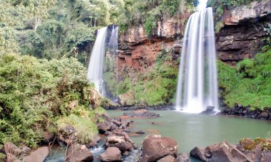 Iguazu Milli Parkı 'nın Arjantin tarafı.