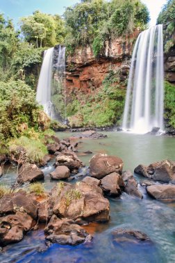Iguazu Milli Parkı 'nın Arjantin tarafı.