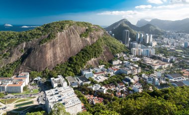Rio de Janeiro Urca bir görünüm