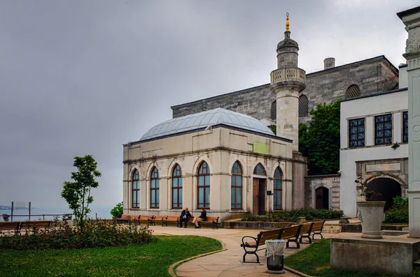 Edifícios Decorados Lindos Famoso Palácio Topkap Topkap Saray Residência Principal — Fotografia de Stock