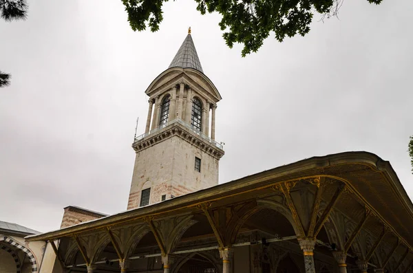 Edifícios Decorados Lindos Famoso Palácio Topkap Topkap Saray Residência Principal — Fotografia de Stock