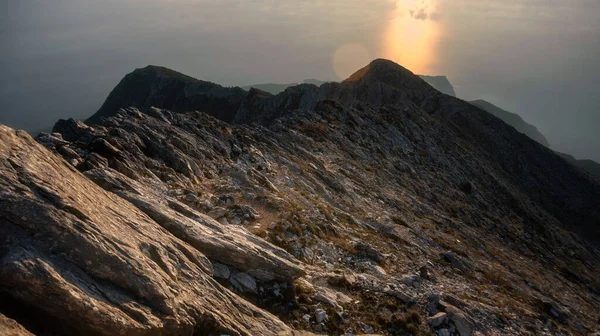 Top Agion Oros Athos Mountain Greece Mountain Landscape Tranquil Nature — Stock Photo, Image