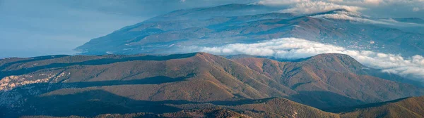 Auf Dem Gipfel Des Agion Oros Athos Berg Griechenland Berglandschaft — Stockfoto