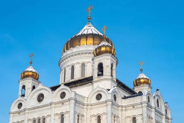 Kathedraal Van Christus Verlosser Moskou Rusland — Stockfoto