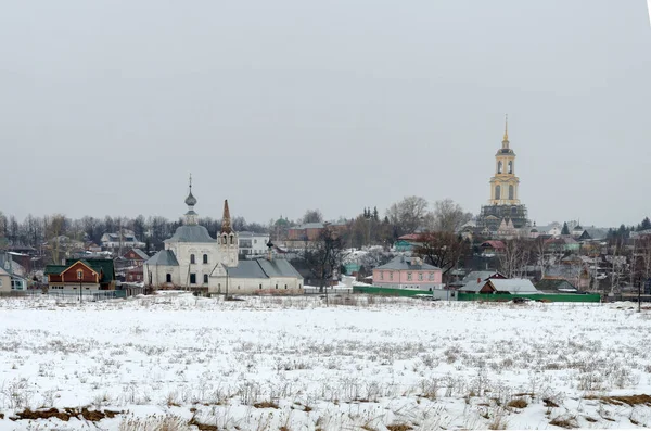 Suzdal Russia Mart 2015 Rusya Nın Suzdal Kentinde Kış Günü — Stok fotoğraf