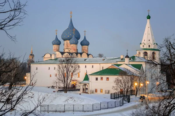 Suzdal Russia January 2008 Winter Day Russian City Suzdal One — Stock Photo, Image