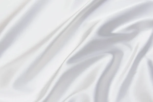 白织物背景 白质和细部的文摘和软聚焦波 — 图库照片