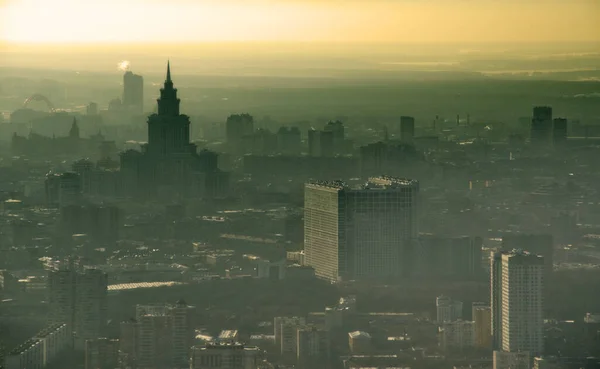 Vdnkh All Russia Exhibition Centre Vue Depuis Tour Télévision Ostankino — Photo