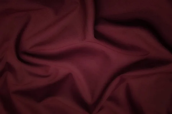 Textura Close Tecido Vermelho Rosa Natural Pano Mesma Cor Textura — Fotografia de Stock