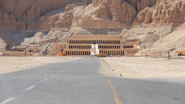 Der Deir Bahari Komplex Und Der Tempel Der Hatschepsut Luxor — Stockfoto