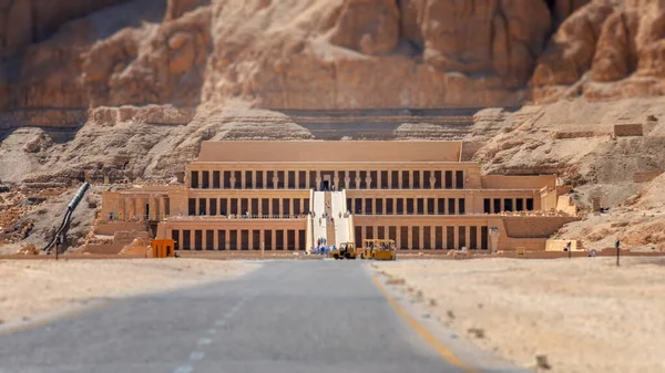 Deir Bahari Complex Και Ναός Του Hatshepsut Λούξορ Αίγυπτος — Φωτογραφία Αρχείου