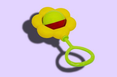 Lavanta arkaplanda gölgeli bir bağ izole edildi