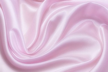 Sentetik kumaşın dokusu pembe. Arkaplan, desen.