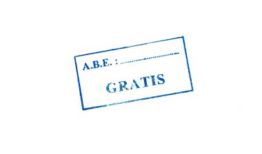 Beyaz üzerine renkli pasaport damgaları