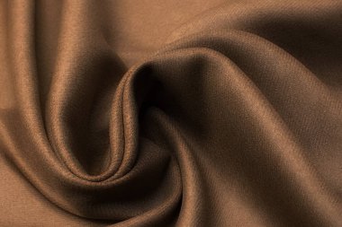 Yün kumaş. Renkli bej. Doku, arkaplan, desen.