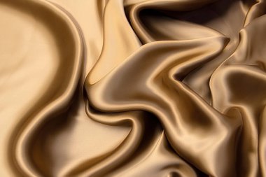 Kahverengi kumaş dokusu. Arkaplan, desen.