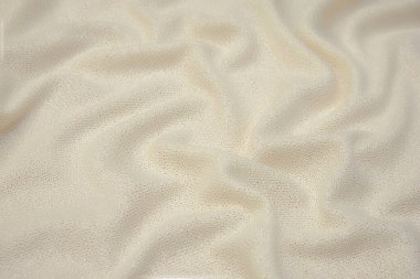 Kaşmir, yün, bej veya fildişi kumaş dokusu. Arkaplan, desen.