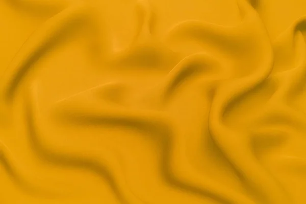 Detailní Textura Přírodní Oranžové Nebo Žluté Tkaniny Nebo Látky Stejné — Stock fotografie