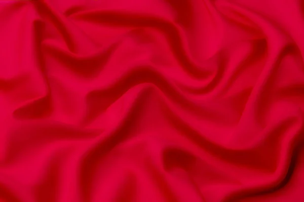 Textura Primer Plano Tela Paño Rojo Naranja Natural Del Mismo —  Fotos de Stock