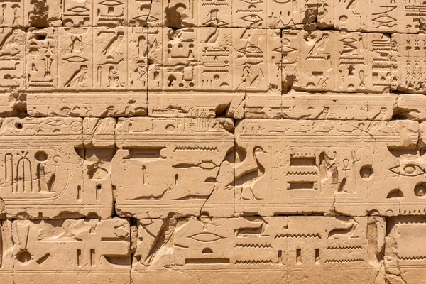 Gamla Ruiner Karnaktemplet Luxor Thebe Egypten Det Största Forntida Tempelkomplexet — Stockfoto