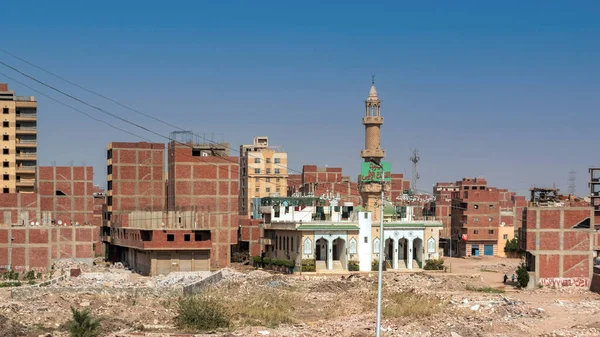 Cairo Egipto Abril 2021 Vista Ciudad Cairo Con Casas Edificios — Foto de Stock