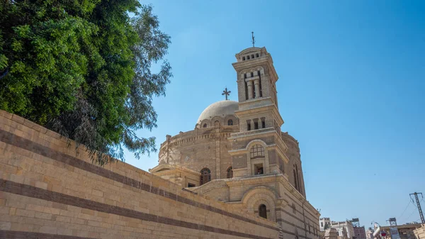 Каиро Египт Апреля 2021 Года Церковь Святого Георгия Старом Каире — стоковое фото
