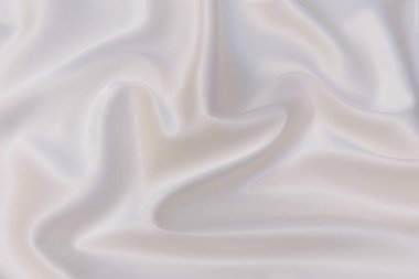 Doğal bej ya da fildişi kumaşın yakın çekim dokusu ya da sütlü kumaş. Doğal pamuk veya keten kumaş dokusu. Fildişi tuval arkaplanı.