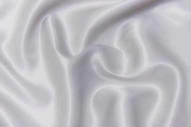 Beyaz veya fildişi arkaplan, beyaz doku ve detayların soyut ve yumuşak odak dalgası