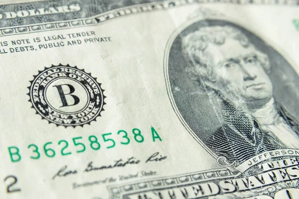 米ドルの連邦準備制度の象徴 金融システムの考え方 — ストック写真