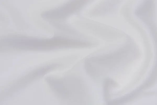 Крупный План Текстуры Натурального Бежевого Слоновой Кости Белой Ткани Ткани — стоковое фото
