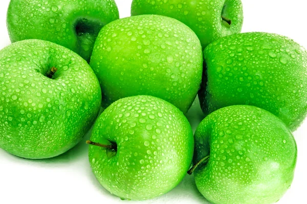 Grüner Apfel — Stockfoto