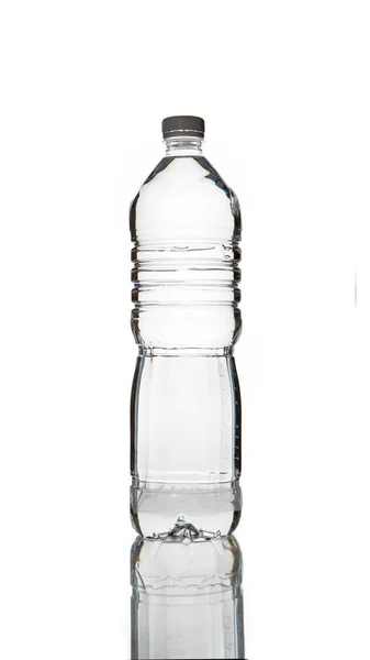 Bottle of water isolated on a white background — Stock Photo, Image