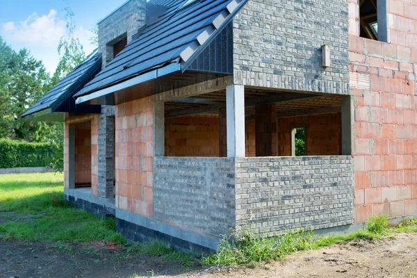 Casa em construção — Fotografia de Stock