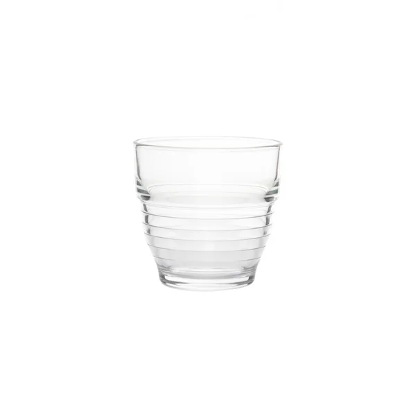 Glass isolated on a white background in high resolution — Stock Photo, Image