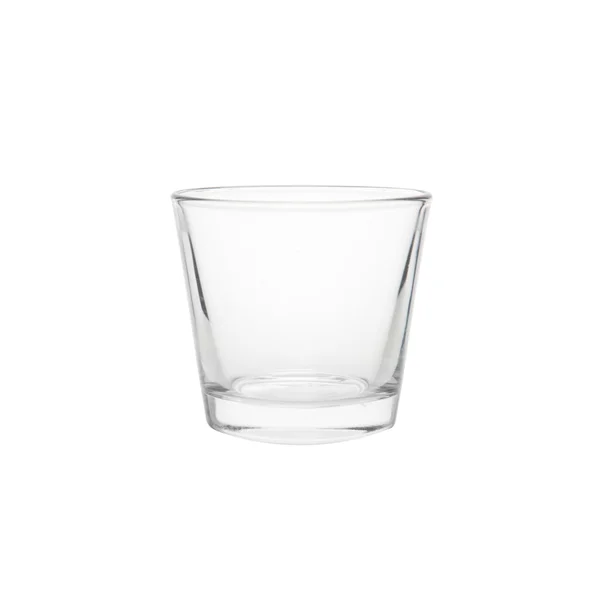 Glass isolated on a white background in high resolution — Stock Photo, Image