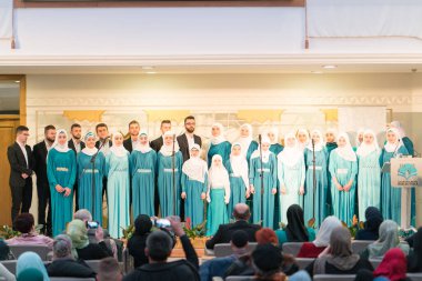 İş dünyası Müslümanları 16 Mart 2018 'de konferansta / Saraybosna Bosna ve Herzigovina' da