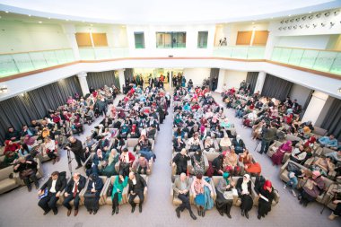 İş dünyası Müslümanları 16 Mart 2018 'de konferansta / Saraybosna Bosna ve Herzigovina' da