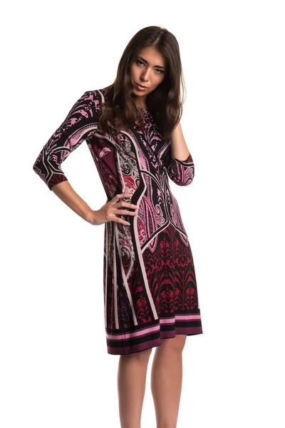 Purple dress — Stock Photo, Image